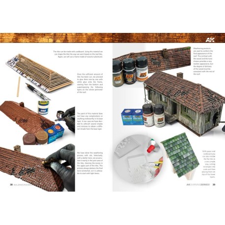 Como hacer edificios en dioramas – LEARNING 9. Marca AK Interactive. Ref: AK257.