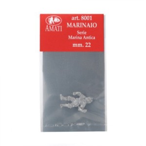Figura marinero 22 mm. Escala 1:86 a 1:72. Marca Amati. Ref: 8001.