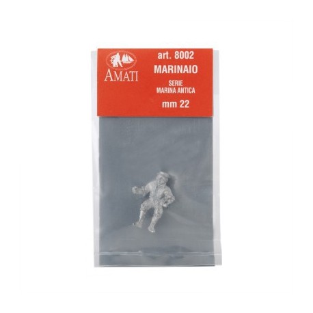 Figura marinero 22 mm. Escala 1:86 a 1:72. Marca Amati. Ref: 8002.
