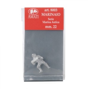 Figura marinero 22 mm. Escala 1:86 a 1:72. Marca Amati. Ref: 8003.