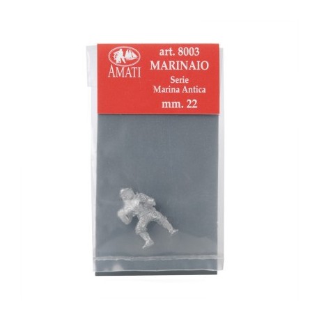 Figura marinero 22 mm. Escala 1:86 a 1:72. Marca Amati. Ref: 8003.