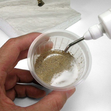 Terrenos textura neutral para tierra (PRODUCTO BASE). Bote de 250 ml. Marca AK Interactive. Ref: AK8023.