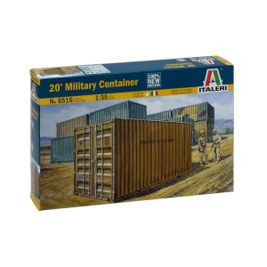 20’ Military Container. Escala 1:35. Marca Italeri. Ref: 6516.
