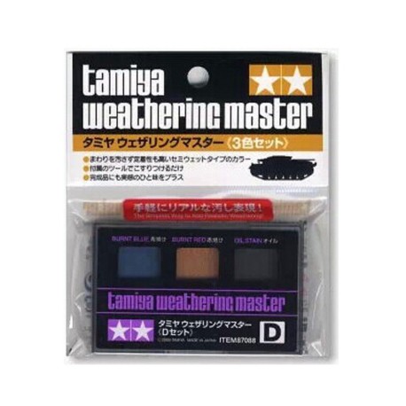 Weathering master "D", para vehiculos. Marca Tamiya. Ref: 87088.