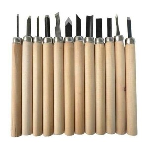 Set de 12 Gubias, para madera. Marca Dismoer. Ref: 20070.