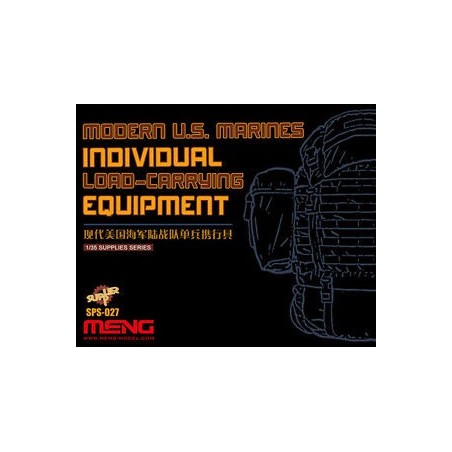 MODERN U.S. MARINES INDIVIDUAL LOAD-CARRYING. Escala 1:35. Marca Meng. Ref: SPS-027.