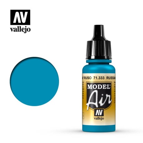 Acrilico Model air,Azul AF Ruso. Bote 17 ml. Marca Vallejo. Ref: 71.333.