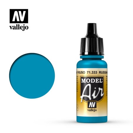 Acrilico Model air,Azul AF Ruso. Bote 17 ml. Marca Vallejo. Ref: 71.333.