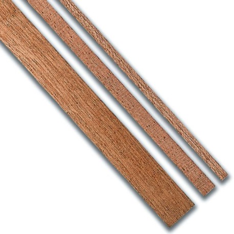 Listón sapelly 1.5 x 8 x 1000 mm. 6 unidades. Marca Dismoer. Ref: 35115.