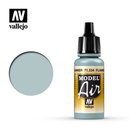 Acrilico Model air, Azul claro flanker. Bote 17 ml. Marca Vallejo. Ref: 71.334.