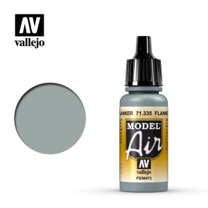 Acrilico Model air, Gris claro flanker. Bote 17 ml. Marca Vallejo. Ref: 71.335.