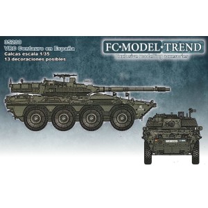 Calcas VCI Centauro en España. Escala 1:35. Marca Fcmodeltips. Ref: 35230.