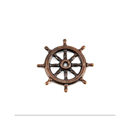 Ruedas de timón metal 20 mm. 2 unidades. Marca Amati. Ref: 4350/20.