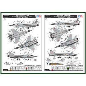 Mig 31BM mit KH-47M2. Escala 1:48. Marca Hobby boss. Ref: 81770. 2