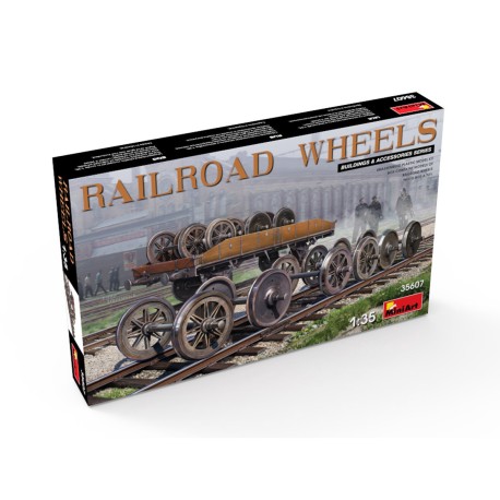 Wheels Railroad. Escala 1:35. Marca Miniart. Ref: 35607.
