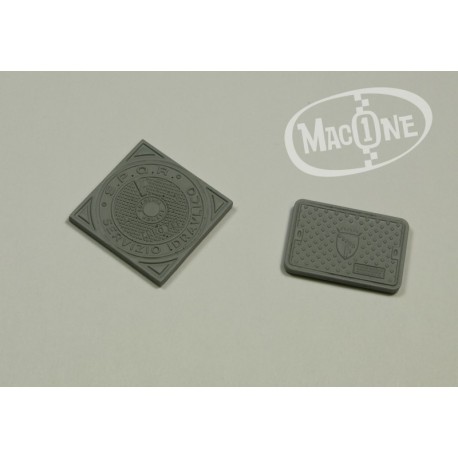 Alcantarillas italianas WWII. Escala 1:35. Marca Macone. Ref: MAC35124.