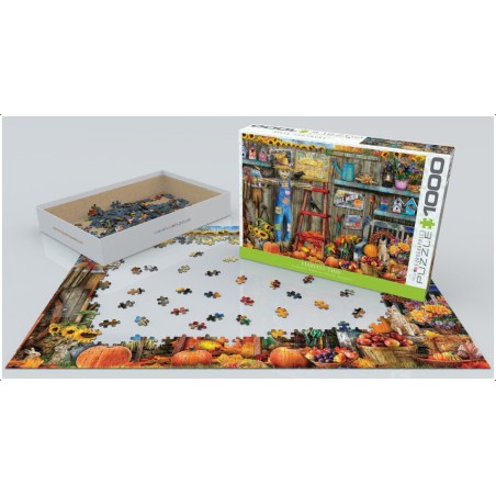 Harvest Time. Puzzle Horizontal, 1000 pz. Marca Eurographics. Ref: 6000-5448.