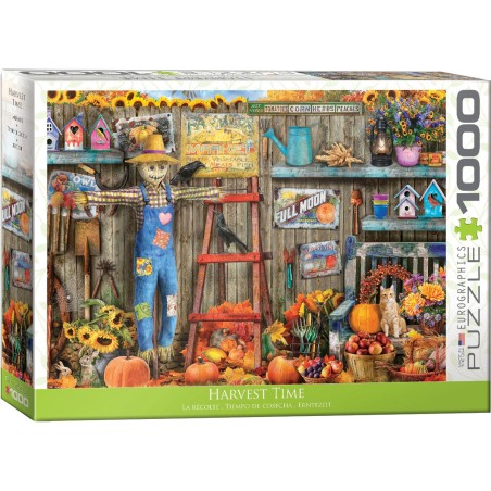 Harvest Time. Puzzle Horizontal, 1000 pz. Marca Eurographics. Ref: 6000-5448.