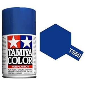 Spray Mica Blue, Mica Azul (85050). Bote 100 ml. Marca Tamiya. Ref: TS-50.