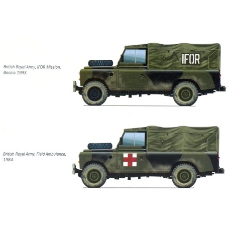 Land Rover 109 LWB. Escala 1:35. Marca Italeri. Ref: 6508.