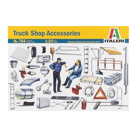 Accesorios para camión. Escala 1:24. Marca Italeri. Ref: 0764.