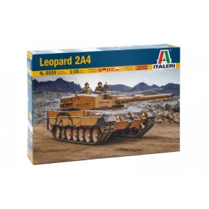 Leopard 2A4, contiene calcas españolas. Escala 1:35. Marca Italeri. Ref: 6559. 2