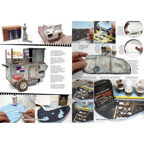 Revista Damaged 09. Camara y acción. Marca AK Interactive. Ref: ABT735.
