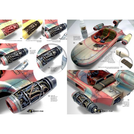DAMAGED – SPECIAL SCIFI BOOK. Marca AK Interactive. Ref: ABT733.