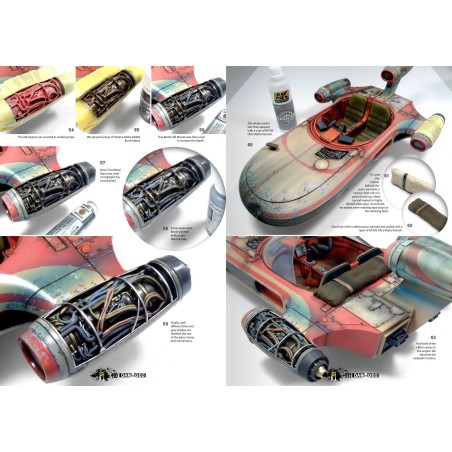 DAMAGED – SPECIAL SCIFI BOOK. Marca AK Interactive. Ref: ABT733.