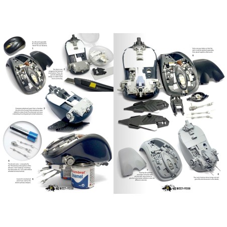 DAMAGED – SPECIAL SCIFI BOOK. Marca AK Interactive. Ref: ABT733.