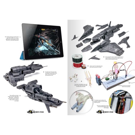 DAMAGED – SPECIAL SCIFI BOOK. Marca AK Interactive. Ref: ABT733.