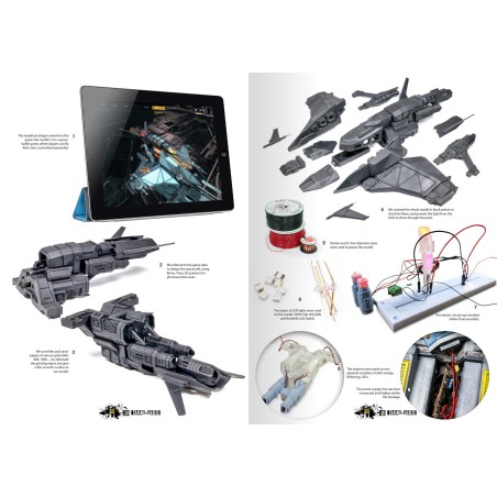 DAMAGED – SPECIAL SCIFI BOOK. Marca AK Interactive. Ref: ABT733.