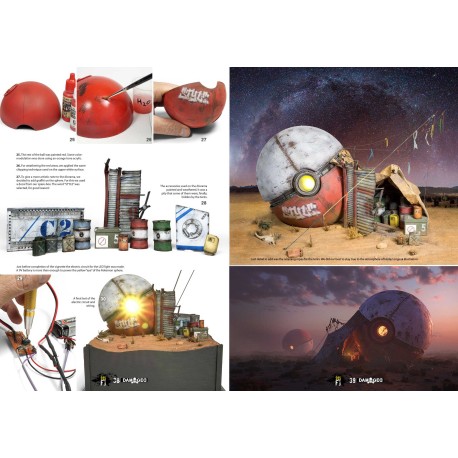 DAMAGED – SPECIAL SCIFI BOOK. Marca AK Interactive. Ref: ABT733.