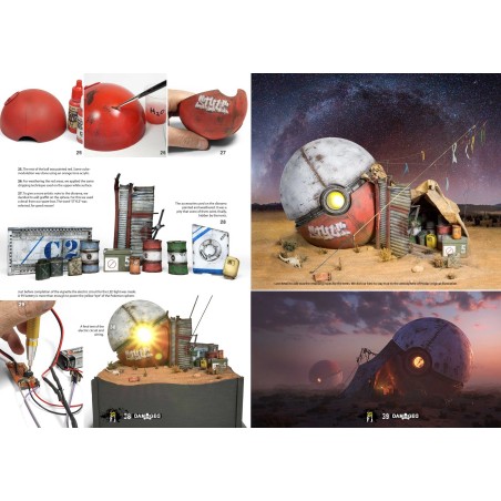 DAMAGED – SPECIAL SCIFI BOOK. Marca AK Interactive. Ref: ABT733.
