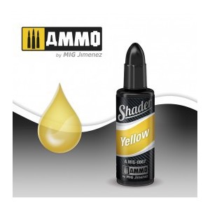 Sombreador Amarillo. Bote 10 ml. Marca Ammo by Mig Jimenez. Ref: AMIG0867.