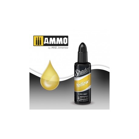 Sombreador Amarillo. Bote 10 ml. Marca Ammo by Mig Jimenez. Ref: AMIG0867.