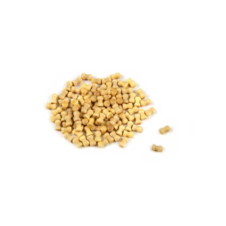Bolardos de madera 5 mm , ( 10 unds. ). Marca Amati. Ref: 491005.