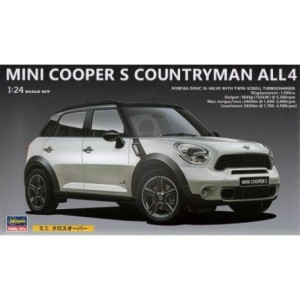  MINI COOPER S COUNTRYMAN ALL 4. Escala 1:24. Marca Hasegawa. Ref: 24121.