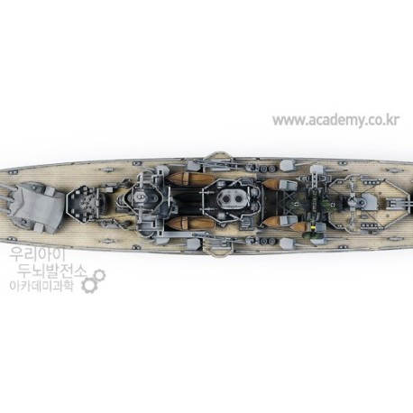 ADMIRAL GRAF SPEE, German Pocket Battleship. Escala: 1:350. Marca: Academy. Ref: 14103.