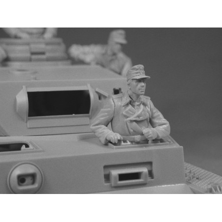 Figuras para Tanque Alemán, Edición Limitada. Escala 1:35. Marca Miniart. Ref: 35283.
