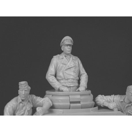 Figuras para Tanque Alemán, Edición Limitada. Escala 1:35. Marca Miniart. Ref: 35283.