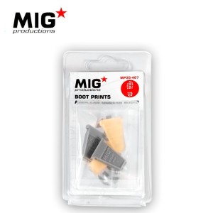 BOOT PRINTS AMERICAN MODERN BOOTS. Escala 1:35. Marca Mig productions. Ref: MP35-407.