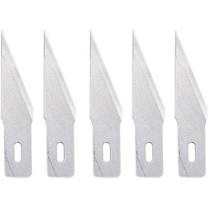 Conjunto de 5 cuchillas Nº2 para cutter 25102 Y 25105. Marca Dismoer. Ref: 25231.