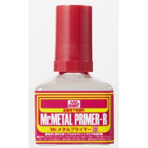 Imprimación para Metales, Transparente. Bote 40 ml. Marca MR.Hobby. Ref: MP242.