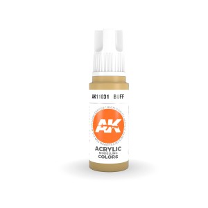 Acrílicos de 3rd Generación, BUFF – STANDARD. Bote 17 ml. Marca Ak-Interactive. Ref: Ak11031. 2