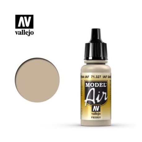 Acrilico Model air, Arena IAF. Bote 17 ml. Marca Vallejo. Ref: 71.327.