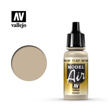 Acrilico Model air, Arena IAF. Bote 17 ml. Marca Vallejo. Ref: 71.327.