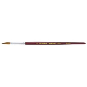 Pincel Marta Roja Nº 4, punta sable. Marca Springer pinsel. Ref: 1754.4.