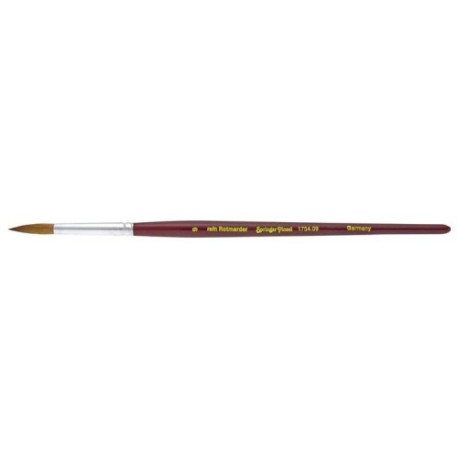 Pincel Marta Roja Nº 5, punta sable. Marca Springer pinsel. Ref: 1754.5.