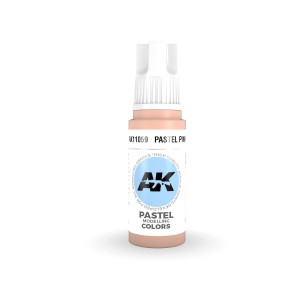 Acrílicos de 3rd Generación, PASTEL PINK– PASTEL. Bote 17 ml. Marca Ak-Interactive. Ref: Ak11059. 2